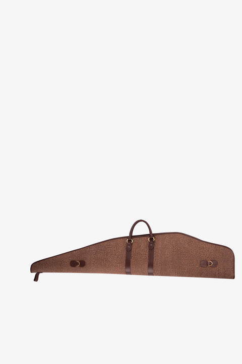 BROWN LEATHER 52 INCHES SHOOTING COVER