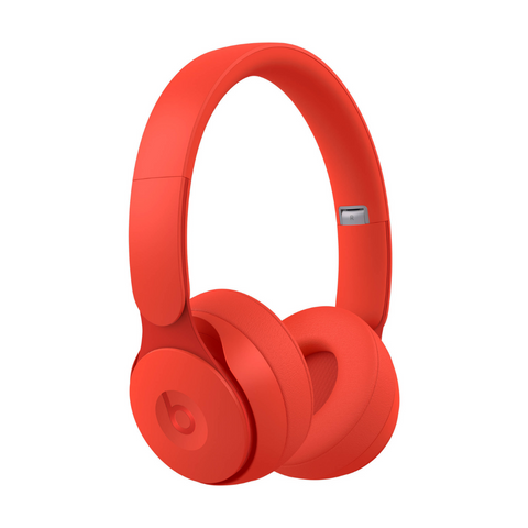 BEATS SOLO P0RO WIRELESS ACTIVE NOISE CANCELLATION - RED