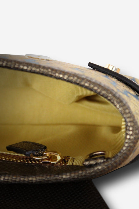 Damask Clutch