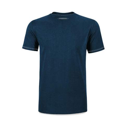 Pagani "Huayra Roadster" T-Shirt Pocket Man Blue